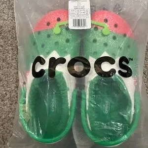 CROCS | Shoes | Crocs Holiday Christmas Elf Fur Lined Clogs  display picture 1